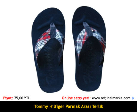 Tommy Hilfiger Parmak Arasi Terlik Sandalet